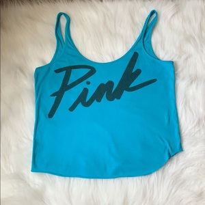 Vintage PINK Victoria’s Secret Size S Cropped Tank